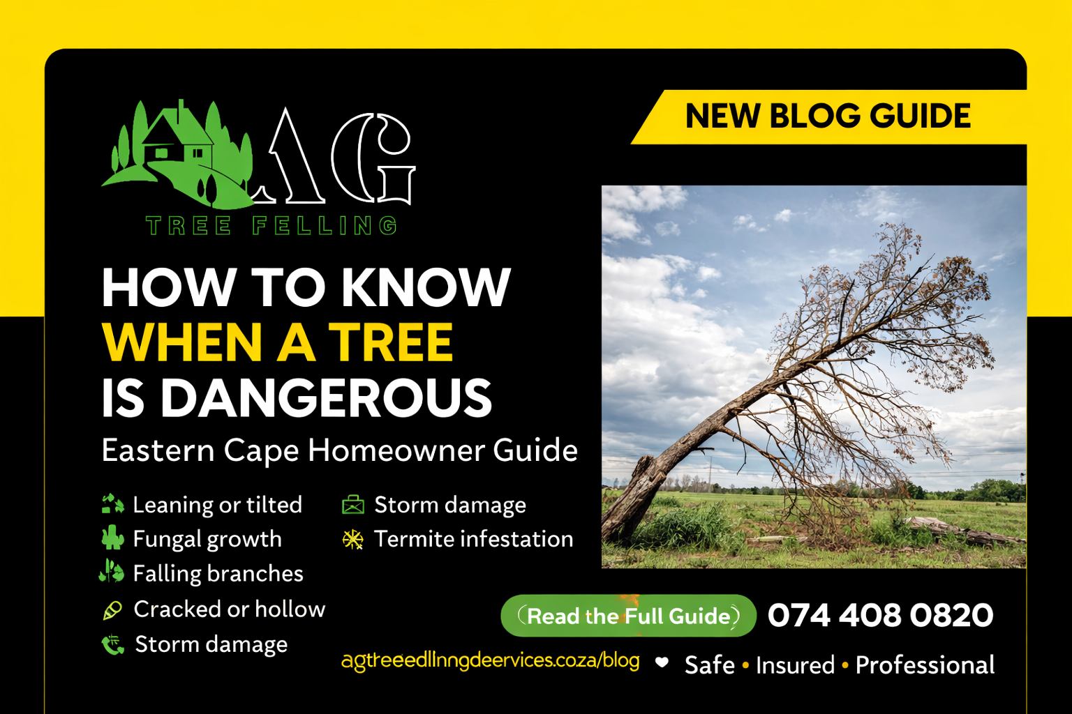 Tree Felling Service Areas in Eastern Cape | AG Tree Felling Services